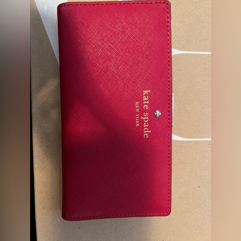 Kate Spade red wallet